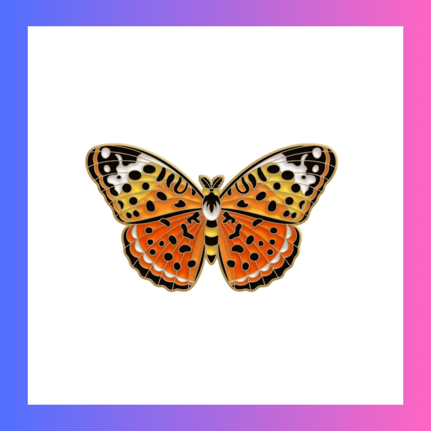 Yellow Butterfly Pin