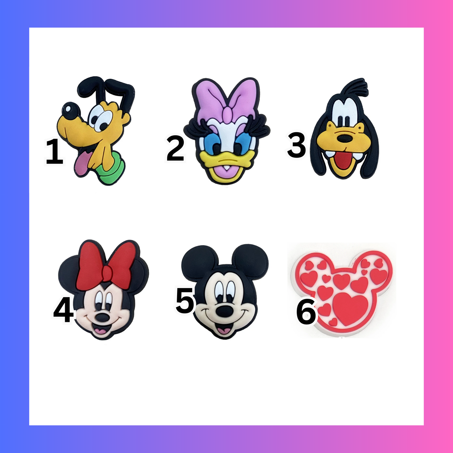 Mickey Mouse Charms