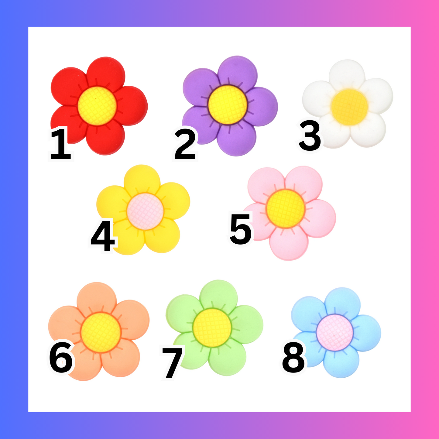 Flower Charms