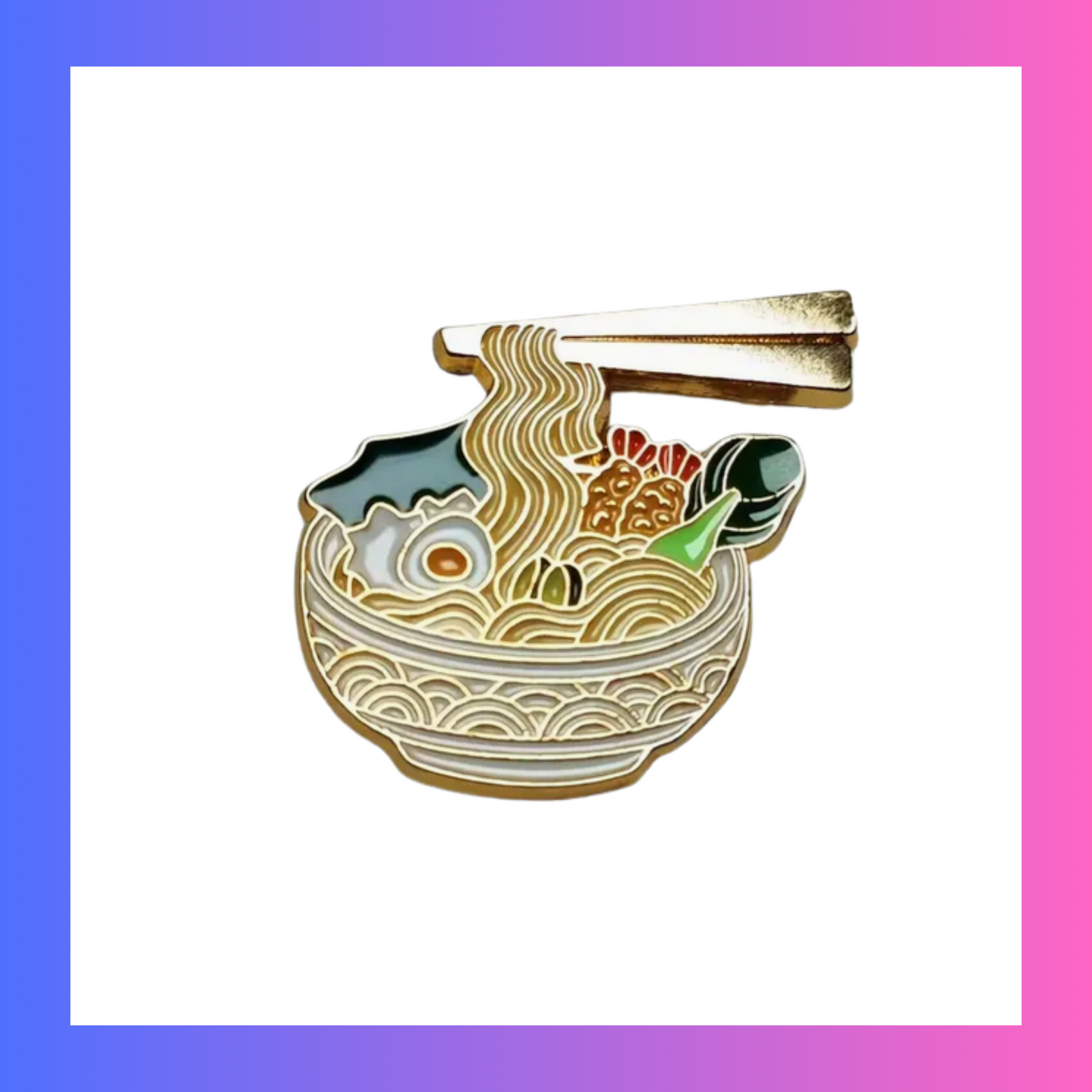 Noodle Bowl pin