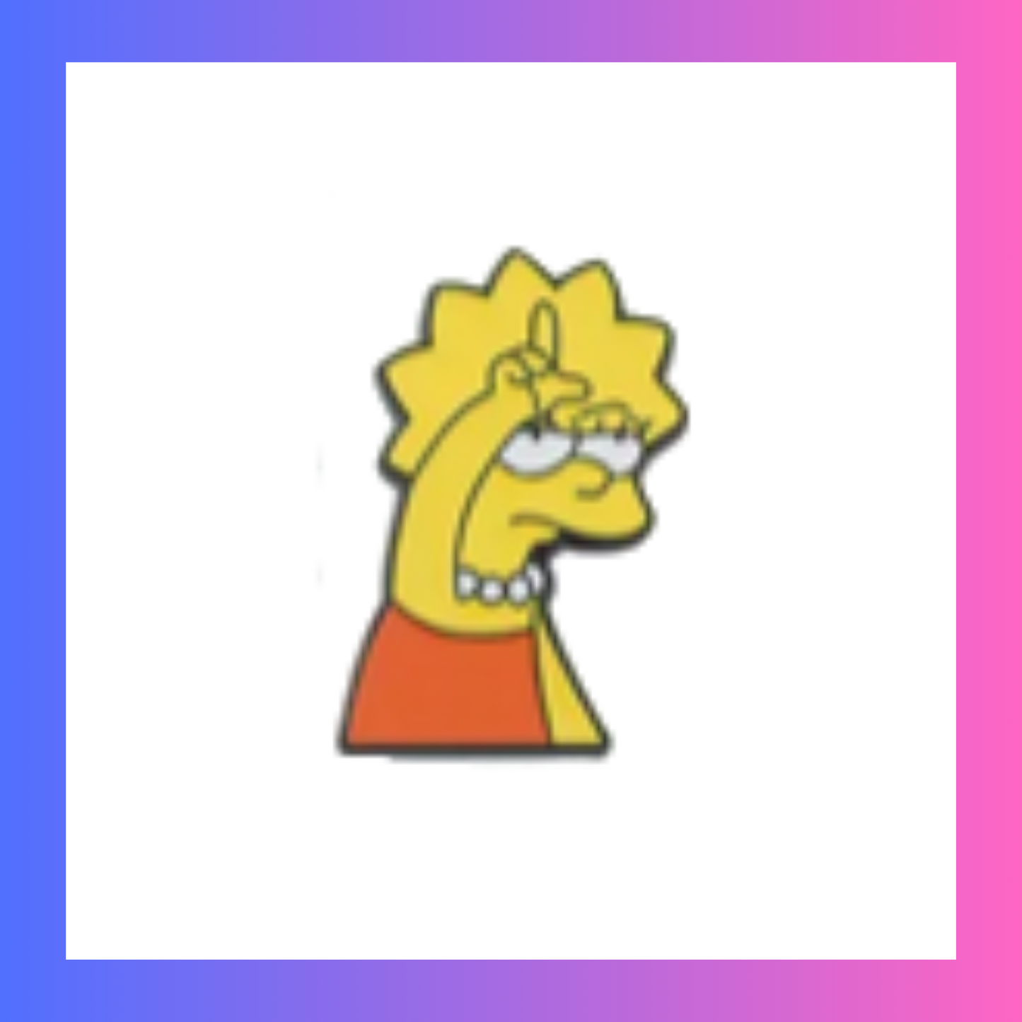 Lisa Simpson pin
