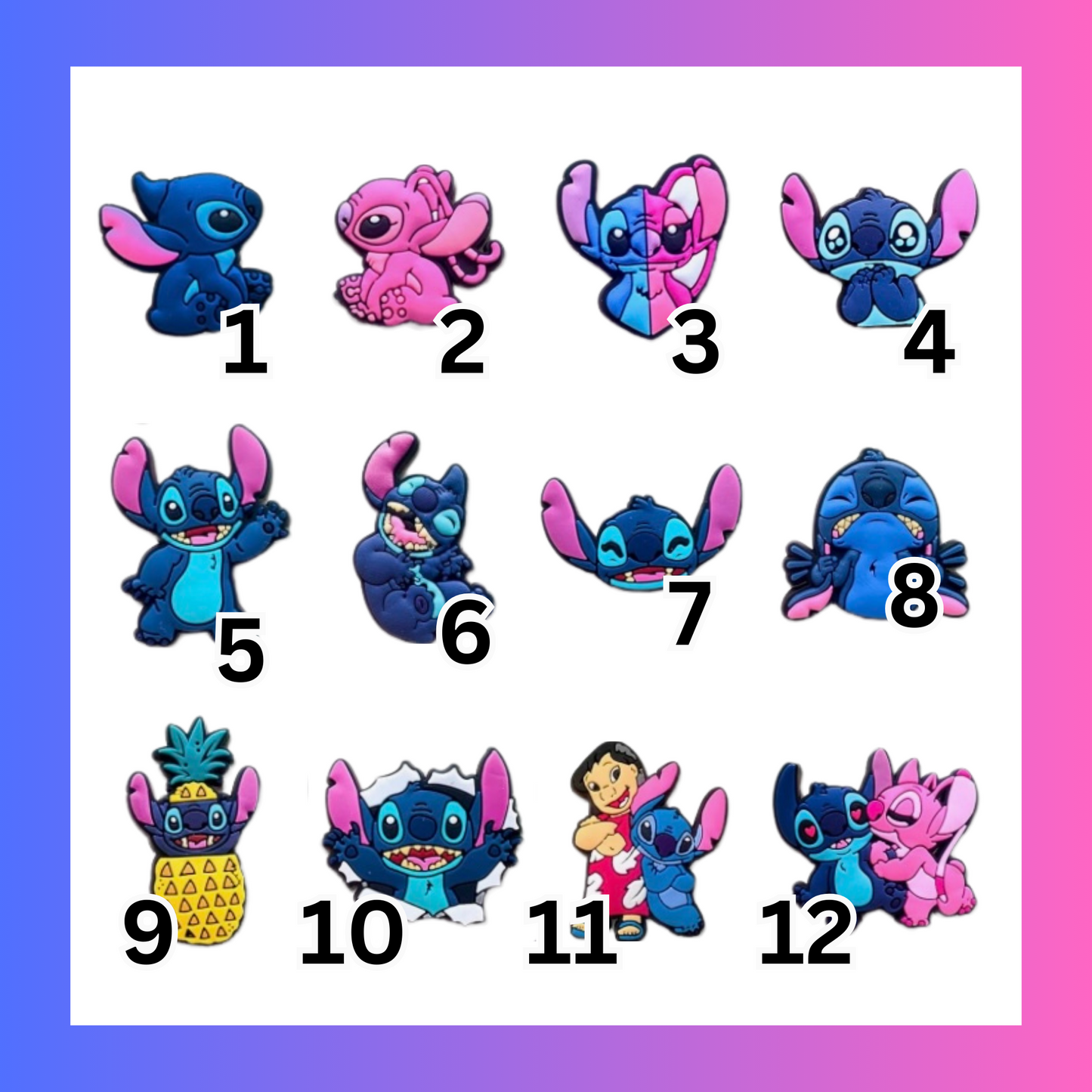 Stitch Charms