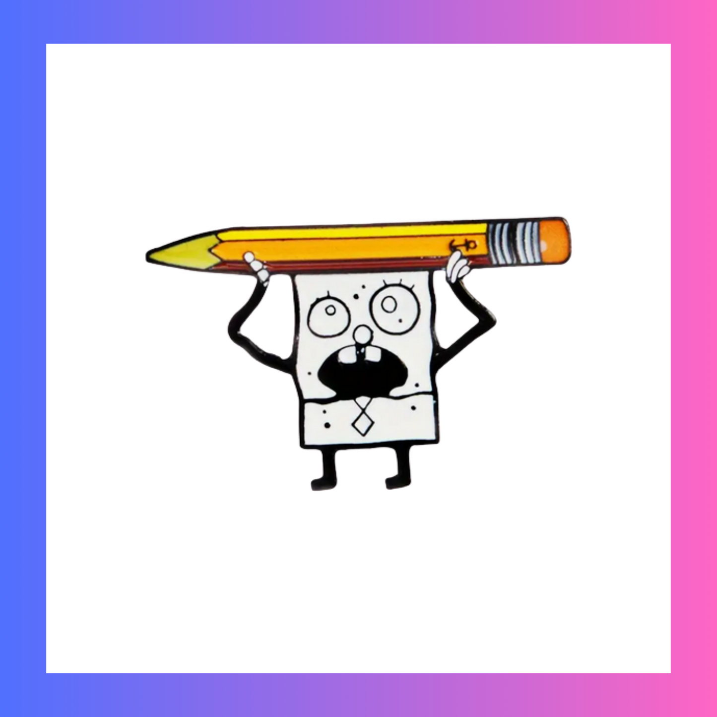 Spongbob w/ Pencil Pin