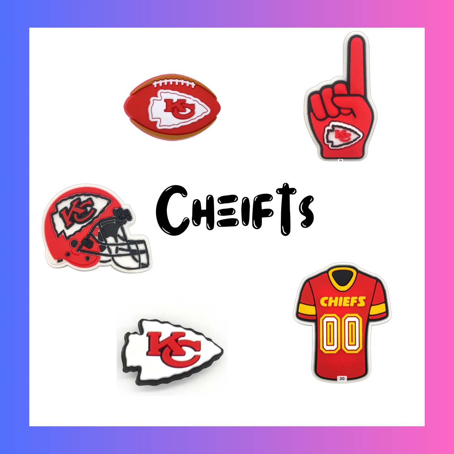 Chiefs Charms