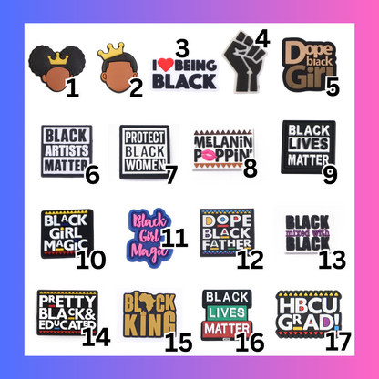 Black Excellence Charms