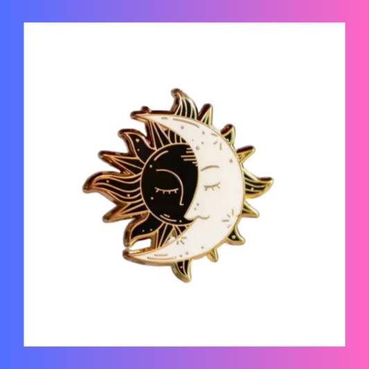 Sun+moon Pin