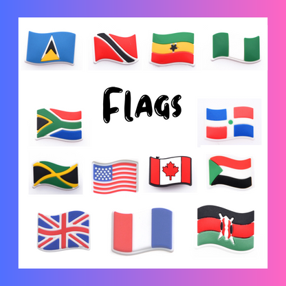 Flag Charms