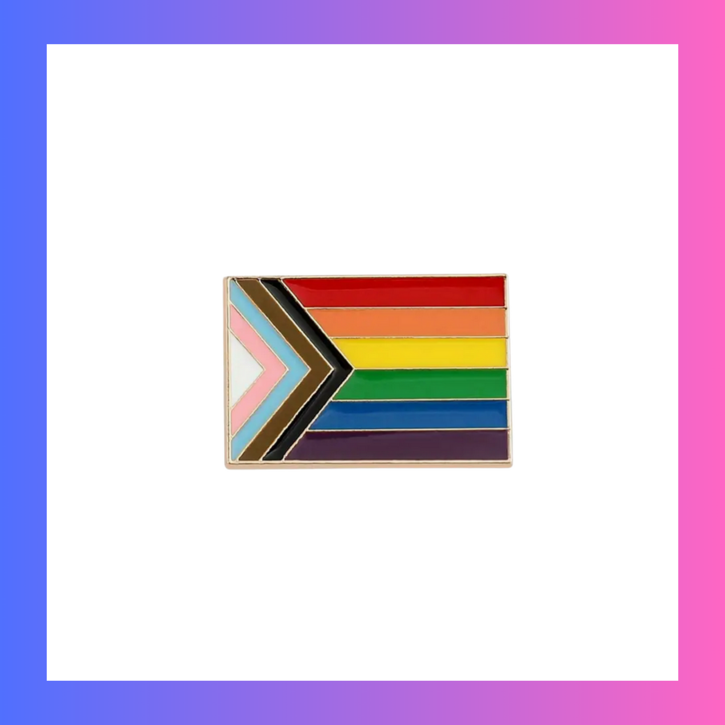 Pride Progress Flag Pin