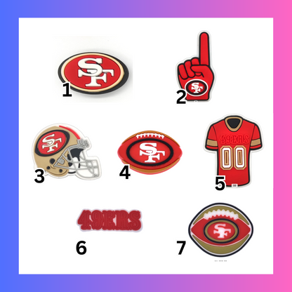 49ers Charms