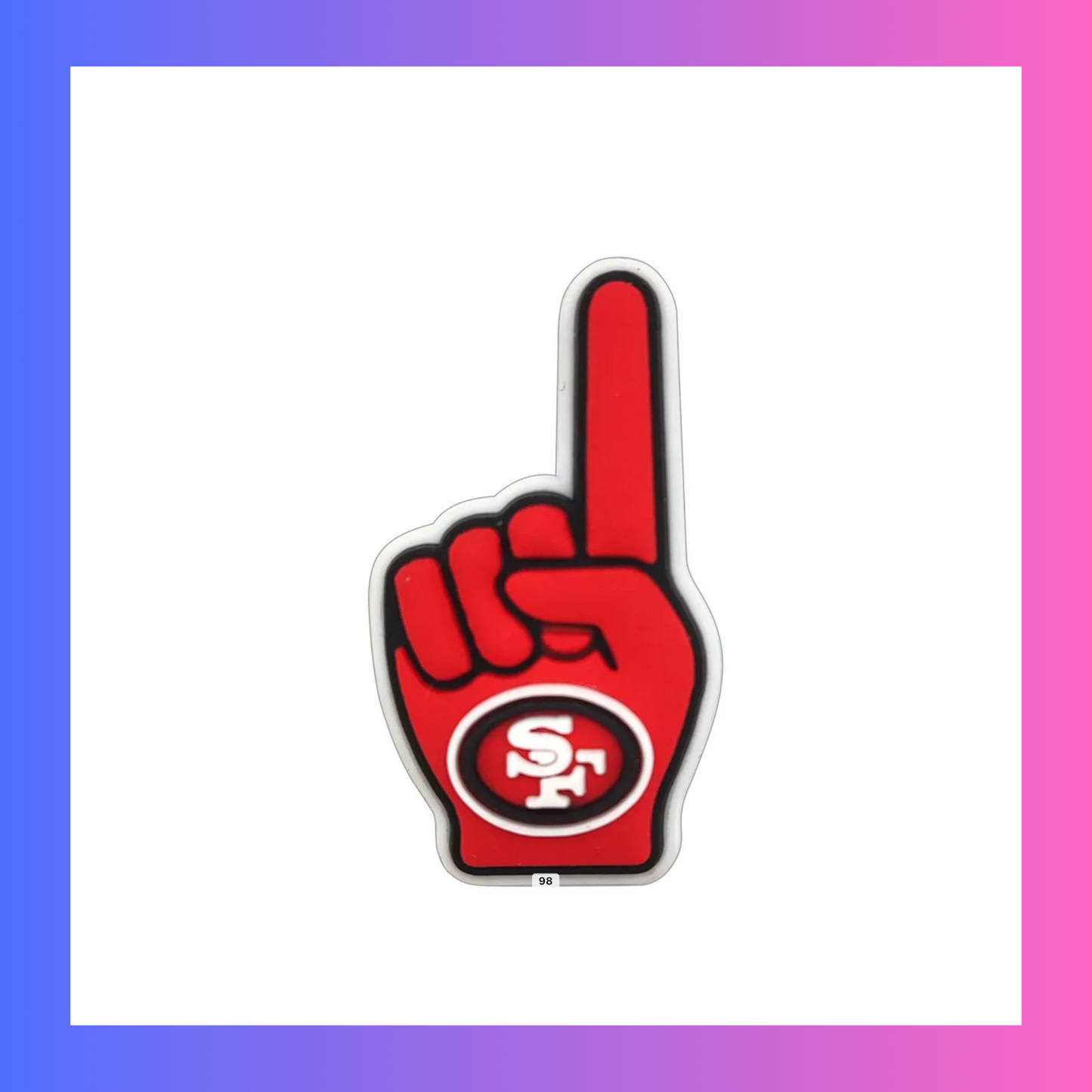 49ers Charms