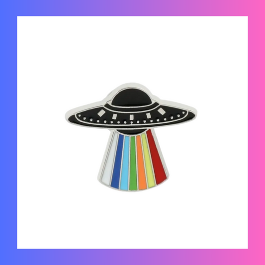 Spaceship Pin