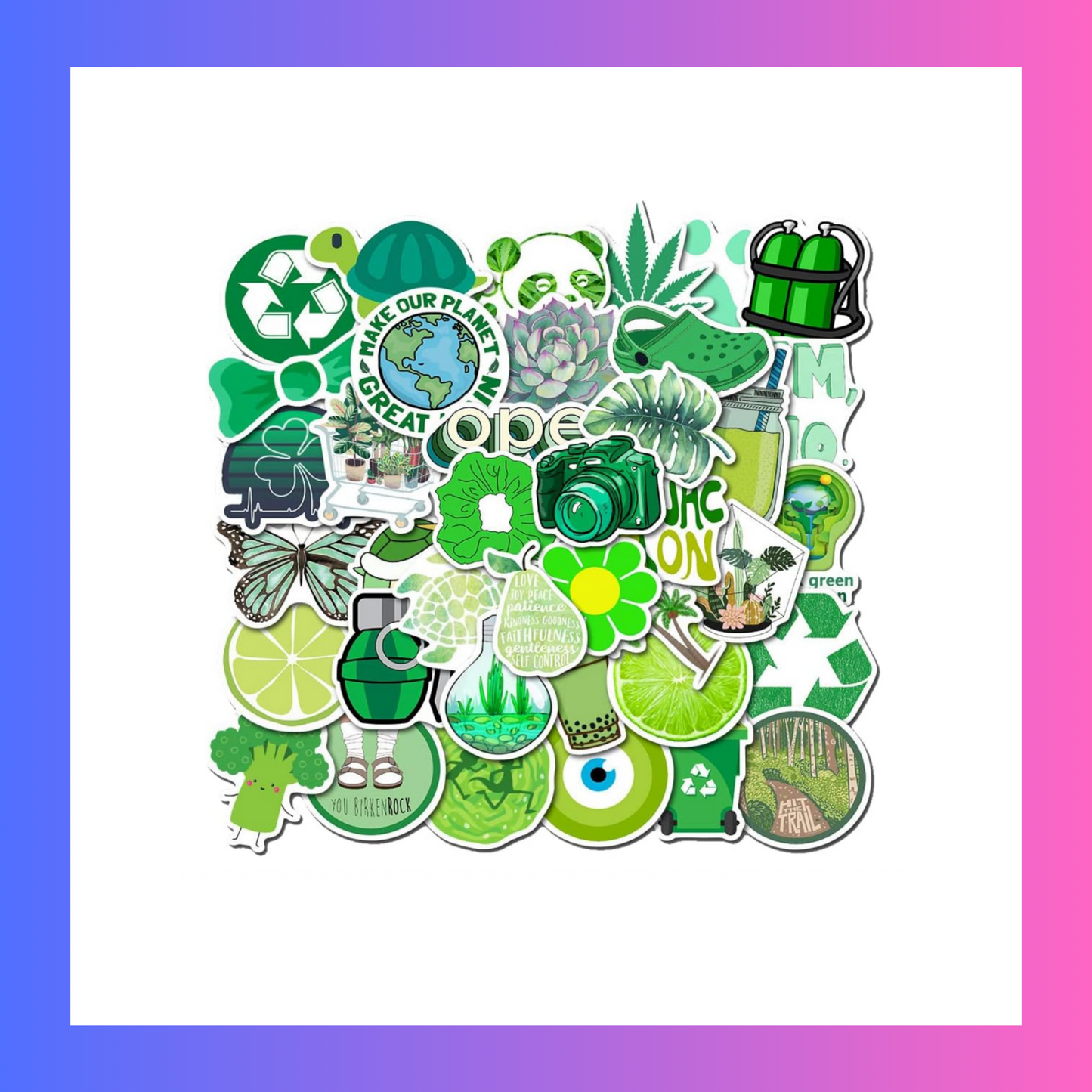 Green Sticker Pack