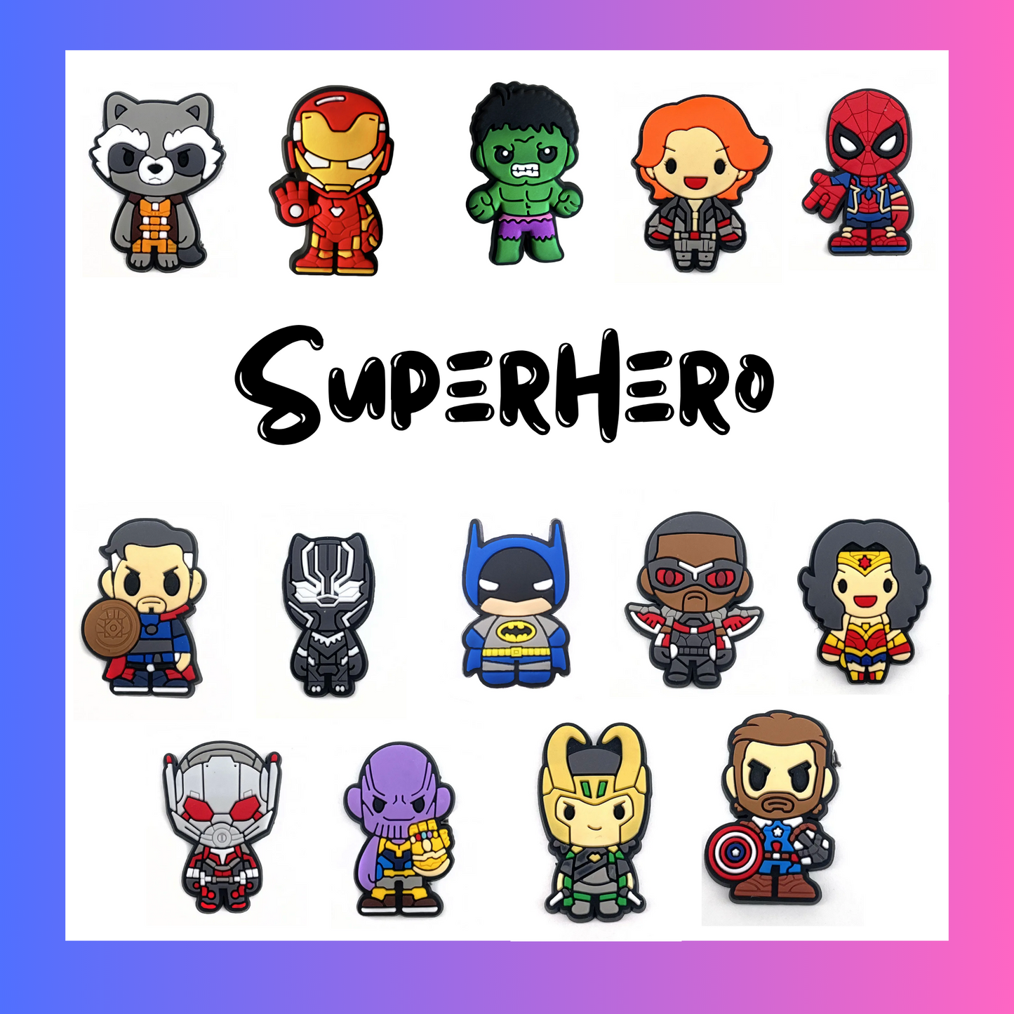 SuperHero Charms