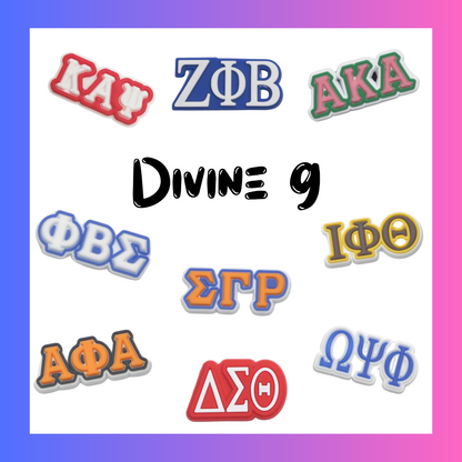 Divine 9 Charms