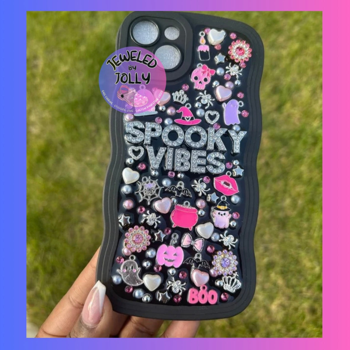 Themed iPhone Case - Pink Halloween