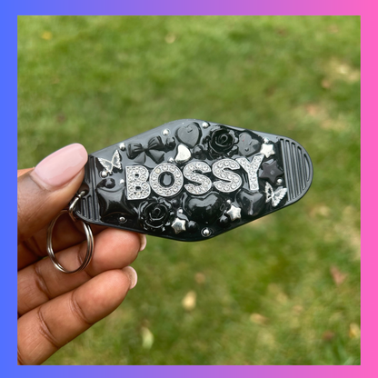 Junk Keychain - Black