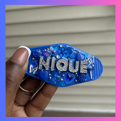 Junk Keychain - Royal Blue