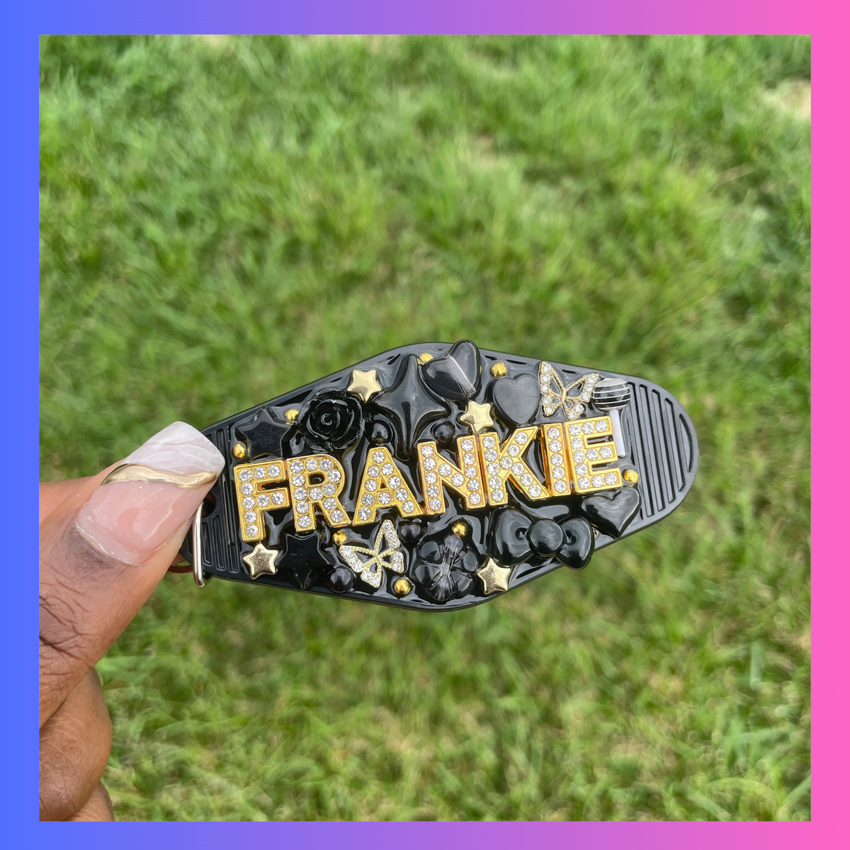 Junk Keychain - Black