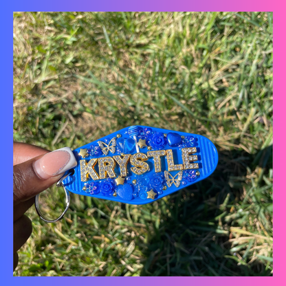 Junk Keychain - Royal Blue