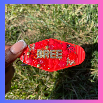 Junk Keychain - Red