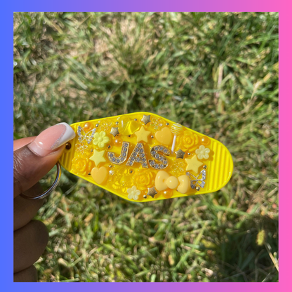 Junk Keychain - Yellow