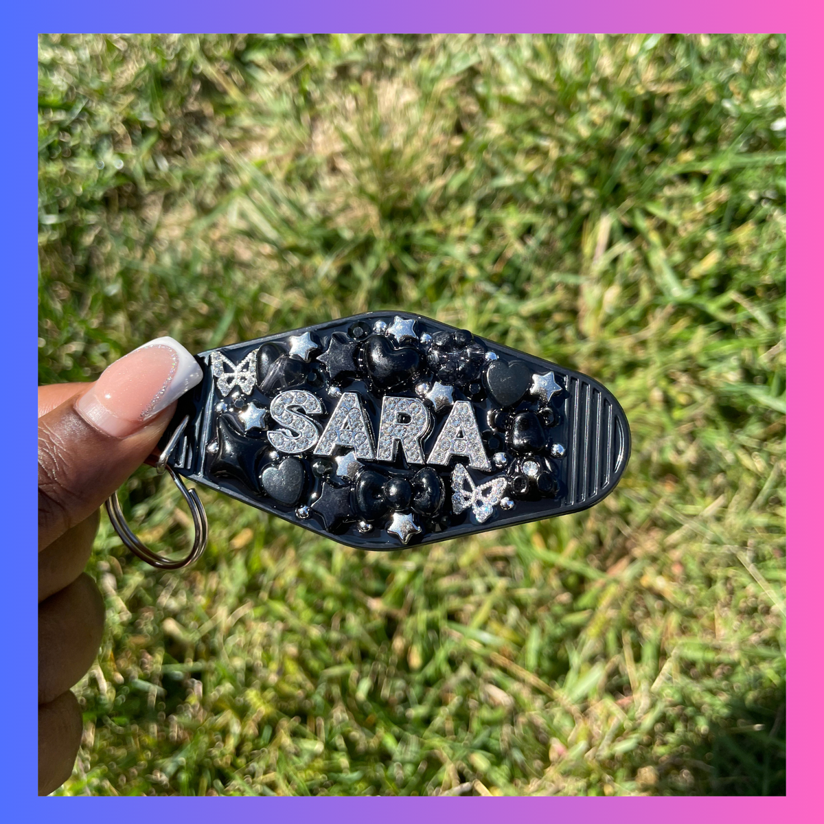 Junk Keychain - Black