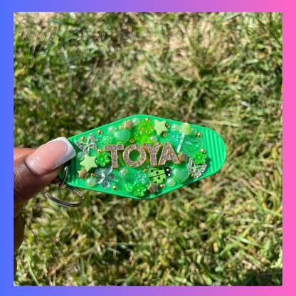 Junk Keychain - Spring Green