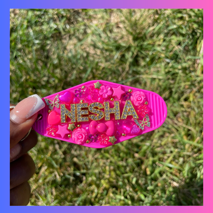 Junk Keychain - Hot Pink
