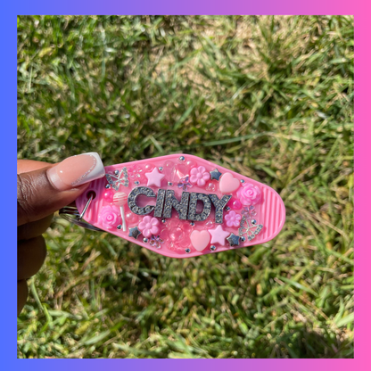 Junk Keychain - Light Pink