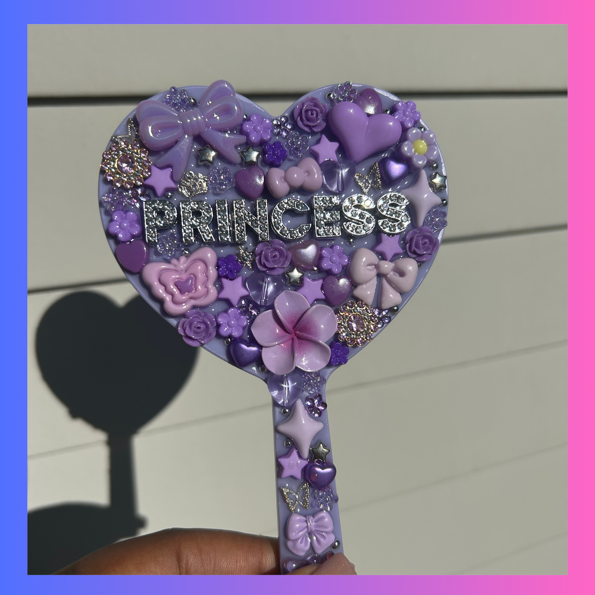 Junk Handheld Heart Mirrors