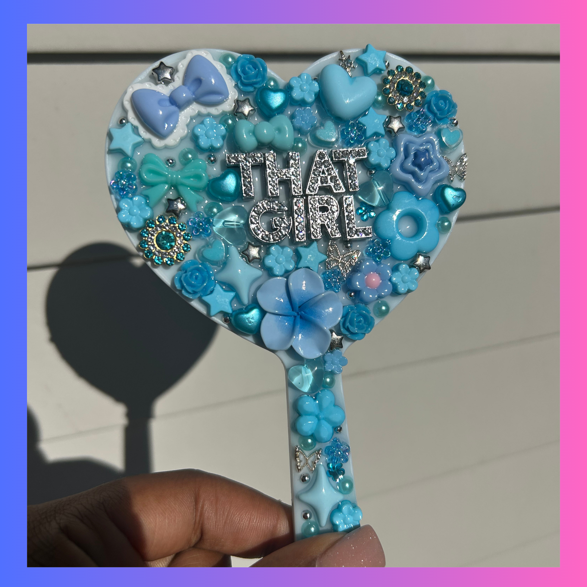 Junk Handheld Heart Mirrors
