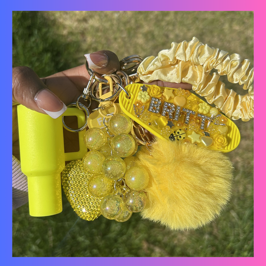 Yellow Bag Charm Bundle